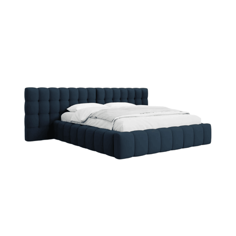 Mamaia wide fabric bed frame 200x200