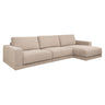Merrol right-hand fabric corner sofa
