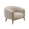 Noa wooden bedside table