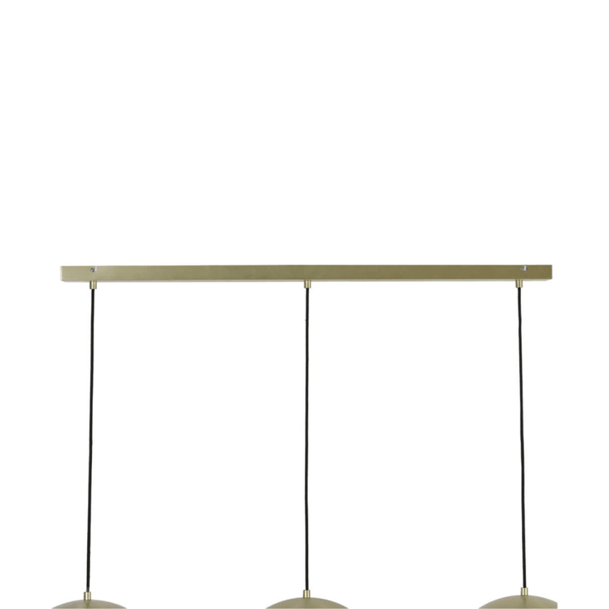 Jaicey metal pendant lamp 3 bulbs