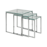 Katrine glass side table set