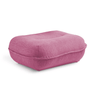 Berry fabric pouf
