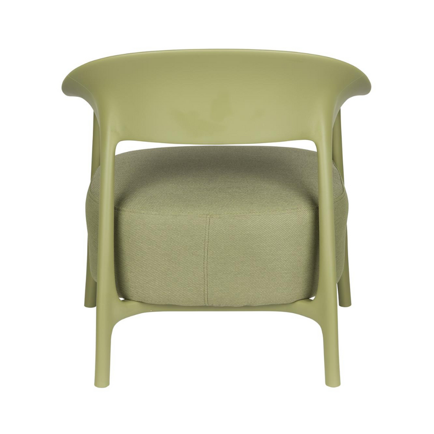 Spike rattan armchair