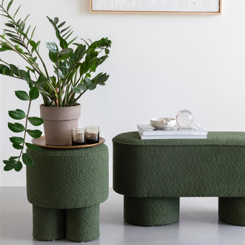 Marcos fabric bench