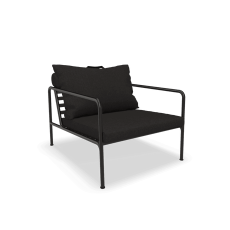 AVON szövet kerti fotel fekete lábbal - Dutch Home