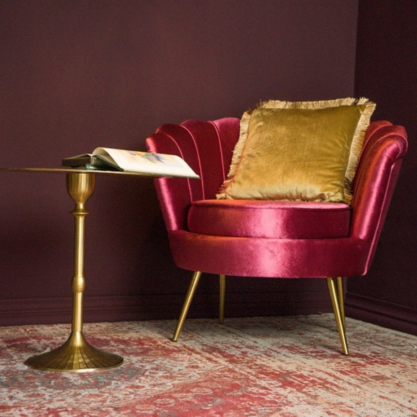 Audrey bársony fotel