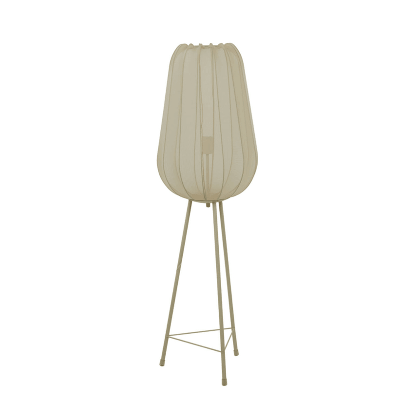 Plumeria metal floor lamp