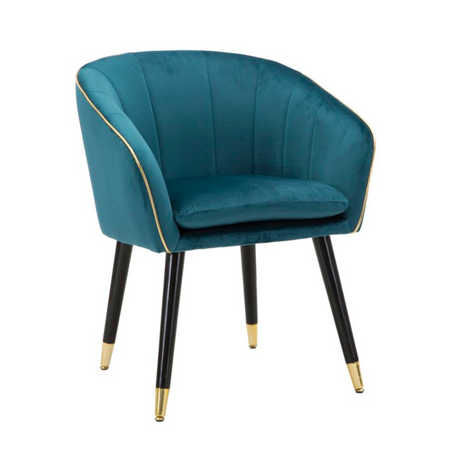 Paris velvet armchair