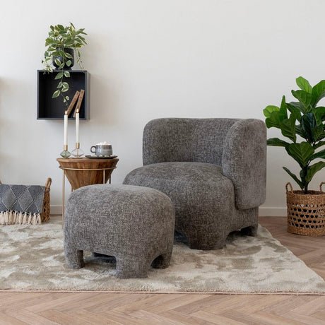 Nazare fabric pouf