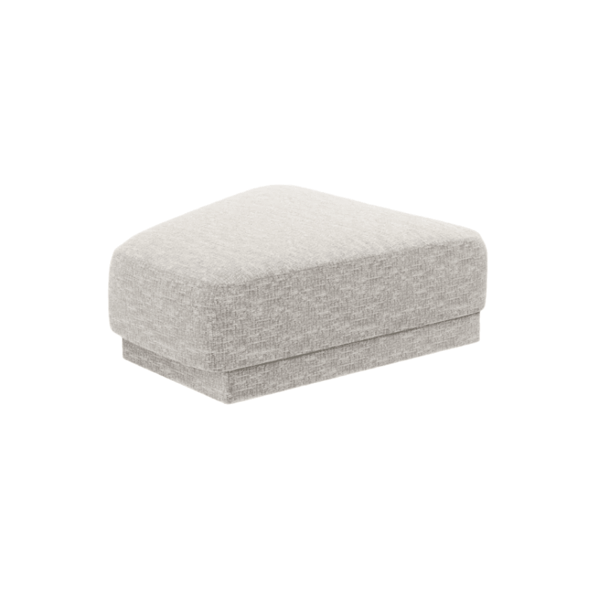 Miley chenille pouf 88x79