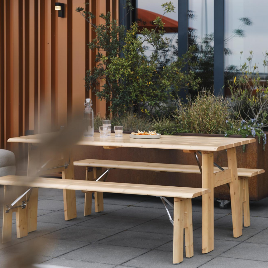 Avenue fa összecsukható kerti pad