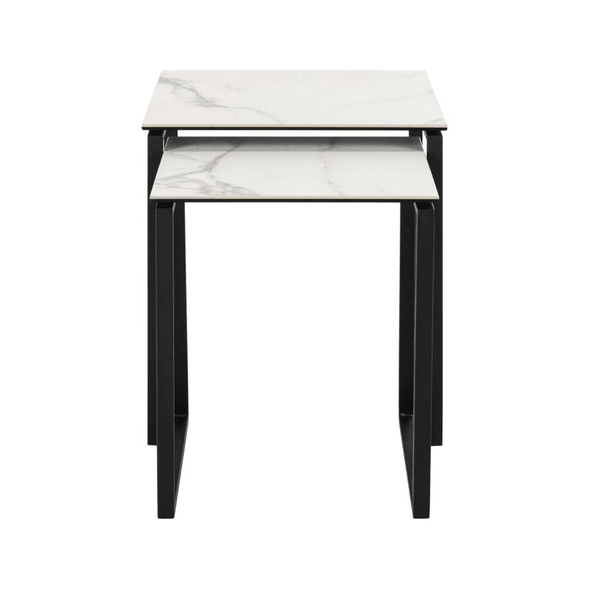 Katrine ceramic coffee table 50x50 set