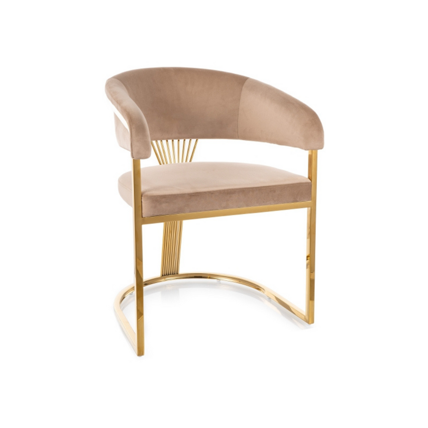 Crown bársony szék