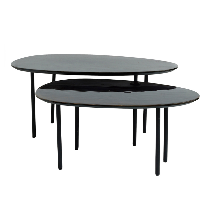 Noa wooden bedside table