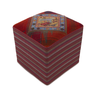 Kelim 2 gyapjú puff 50x50