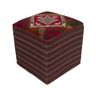 Kelim 3 gyapjú puff 50x50