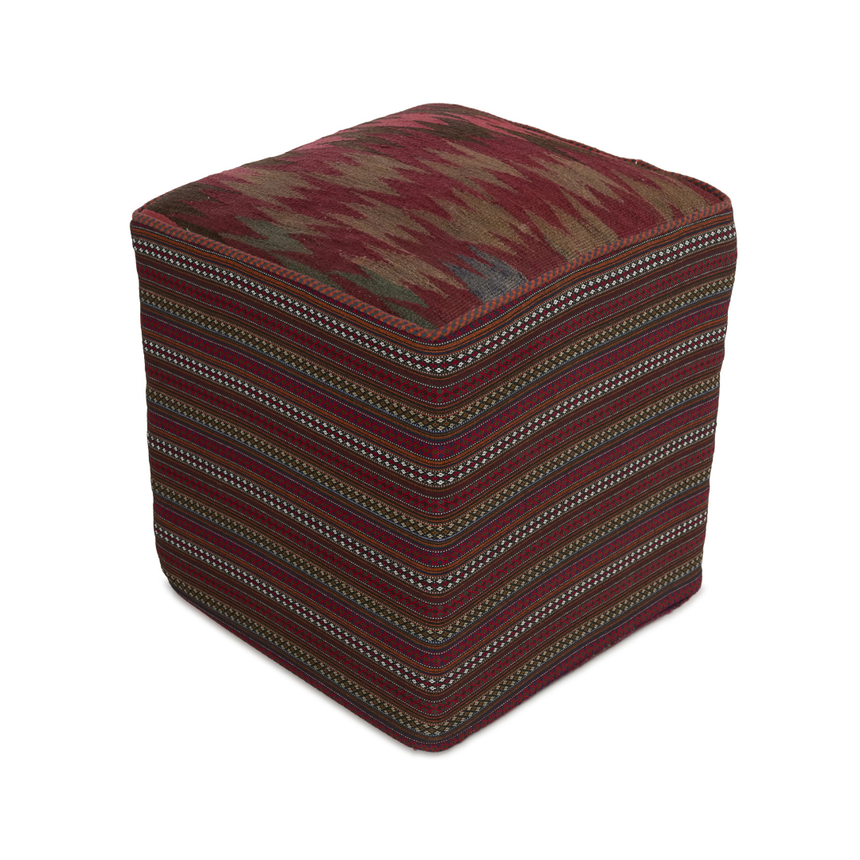 Kelim 4 gyapjú puff 50x50