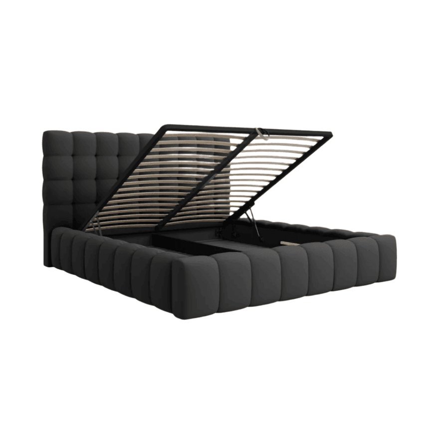 Mamaia fabric bed frame 200x200