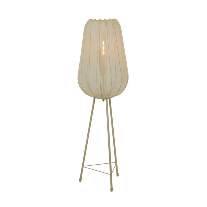 Plumeria metal floor lamp