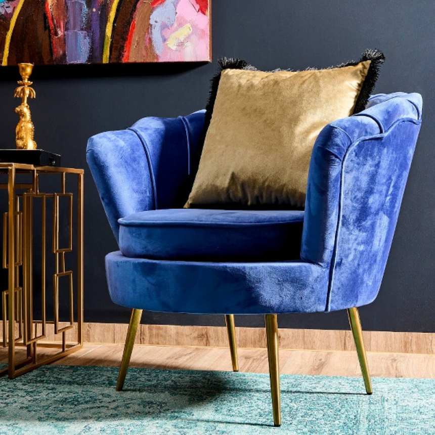 Audrey bársony fotel