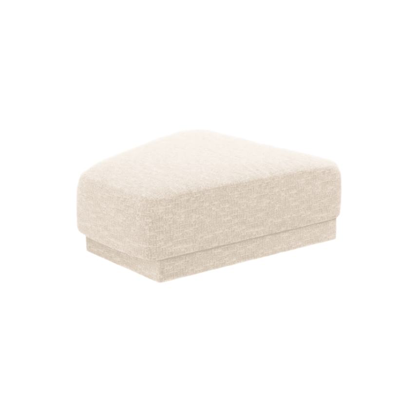 Miley chenille pouf 88x79