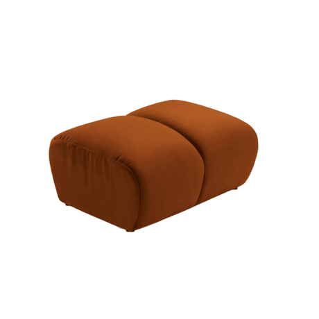 Diana Salvador velvet pouf