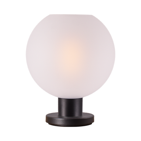 Lava 3-bulb dark gray glass pendant lamp