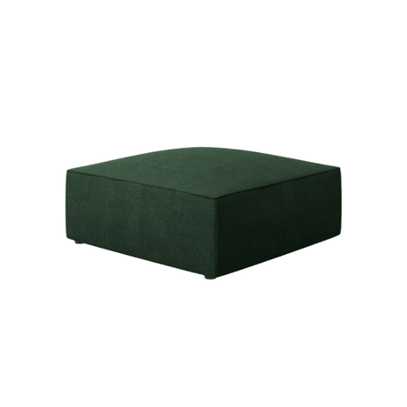 Ruby fabric pouf