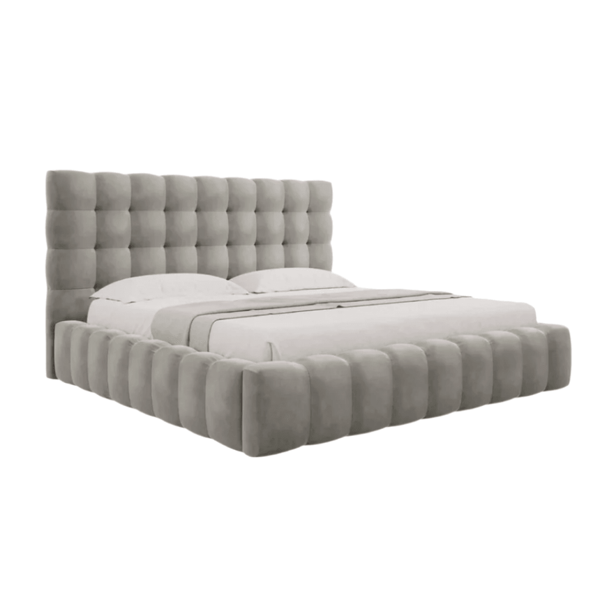 Mamaia bouclé bed frame 180x200