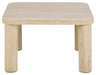 Cornus wood coffee table 120x60 set