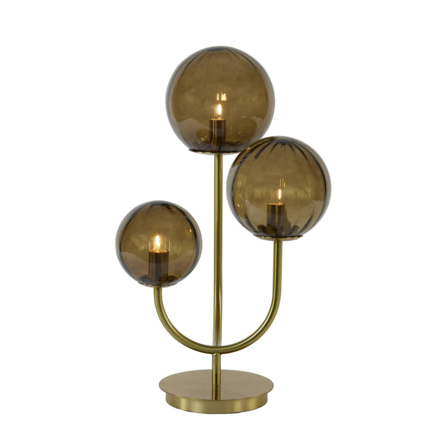 Magdala fém asztali lámpa 3 izzó