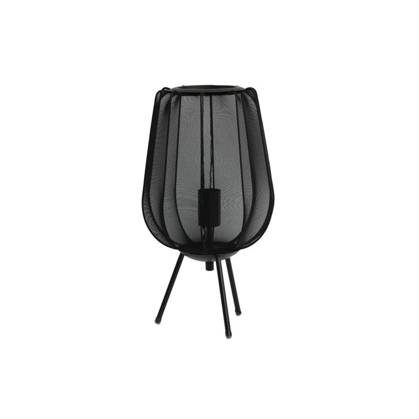 Plumeria fabric table lamp Ø25