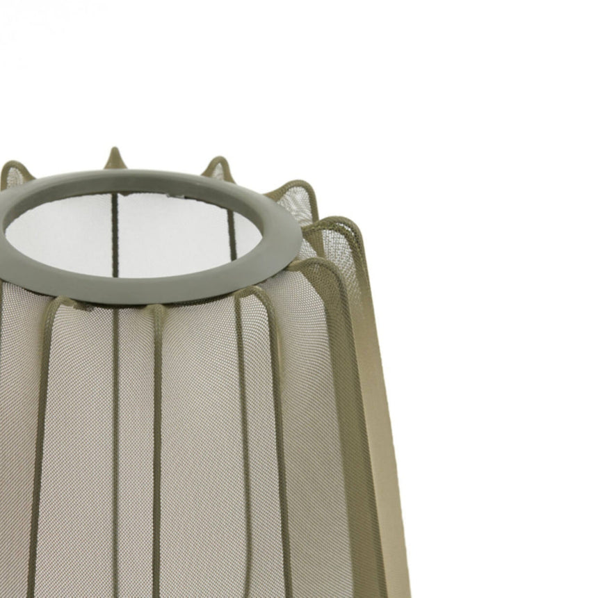 Plumeria fabric table lamp Ø25