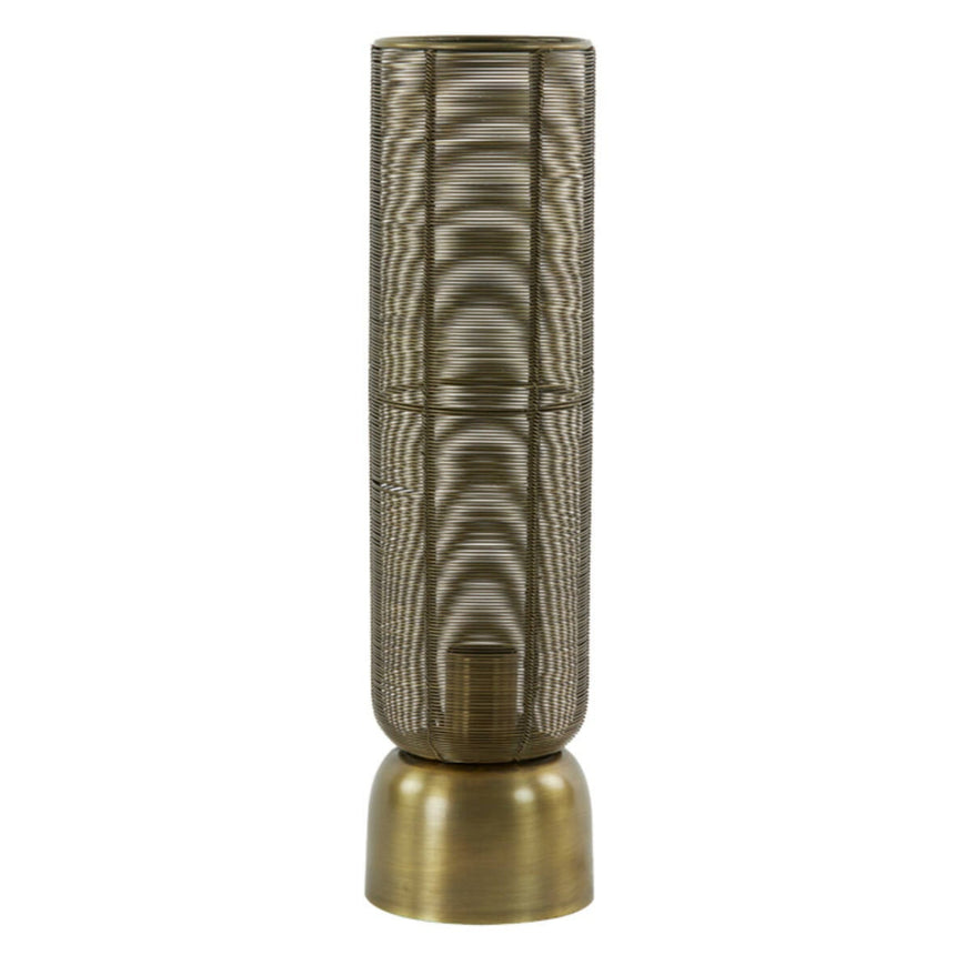 Lezuza fém asztali lámpa Ø13.5