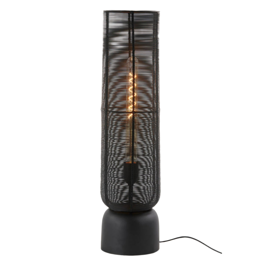 Lezuza fém asztali lámpa Ø15.5