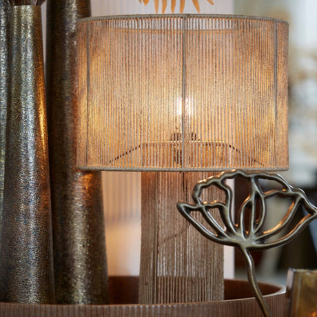 Lavatera juta asztali lámpa