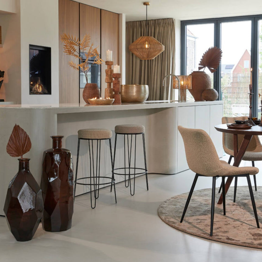 Lavatera juta asztali lámpa