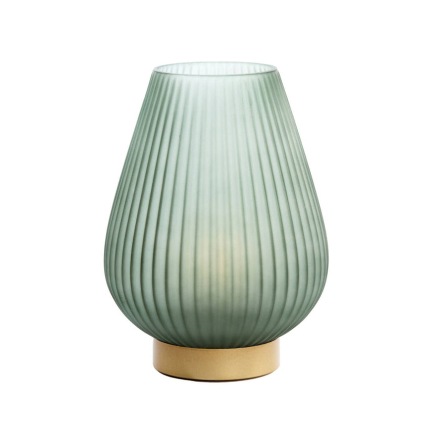 Tajera üveg asztali lámpa matt Ø21