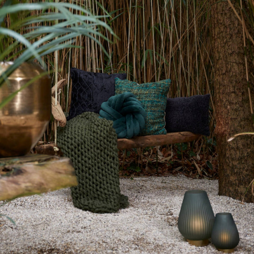 Tajera üveg asztali lámpa matt Ø21