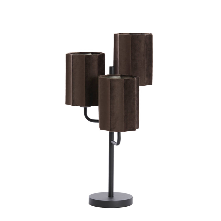 Edisa velvet table lamp