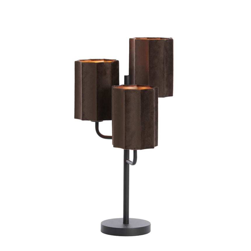 Edisa velvet table lamp