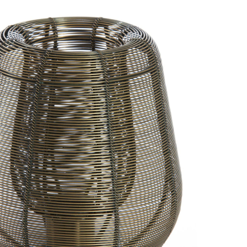 Aboso fém asztali lámpa Ø18