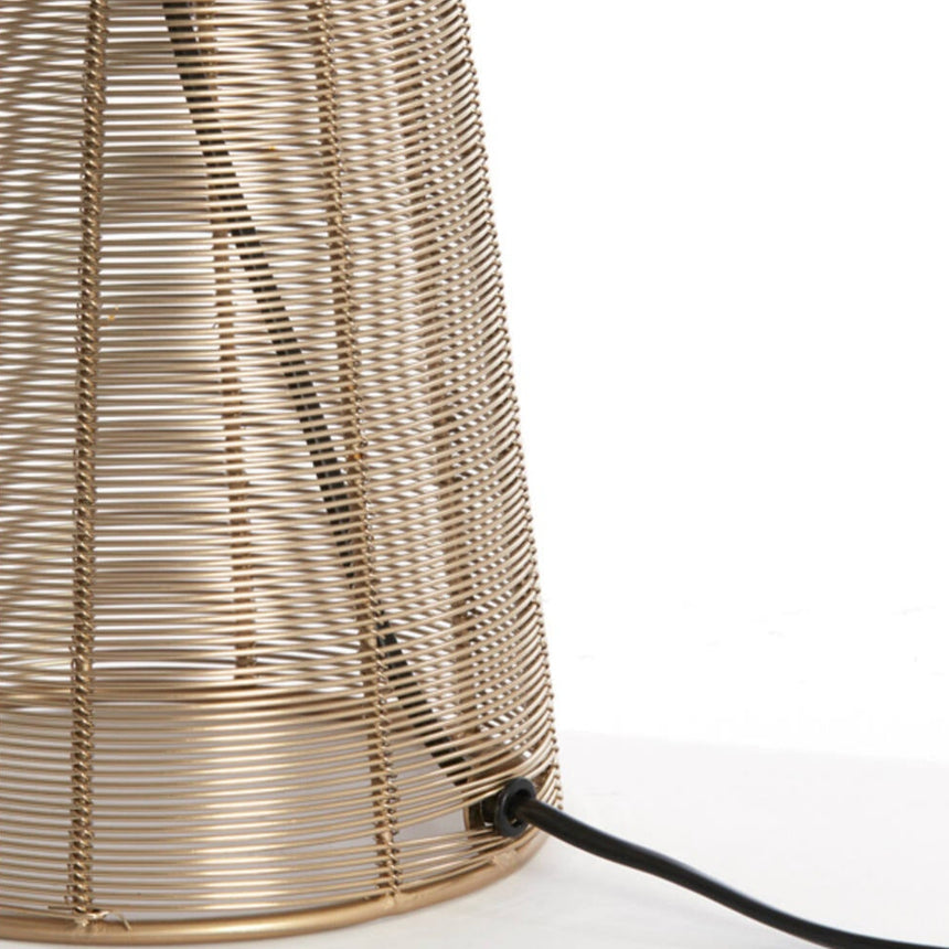 Aboso fém asztali lámpa Ø18