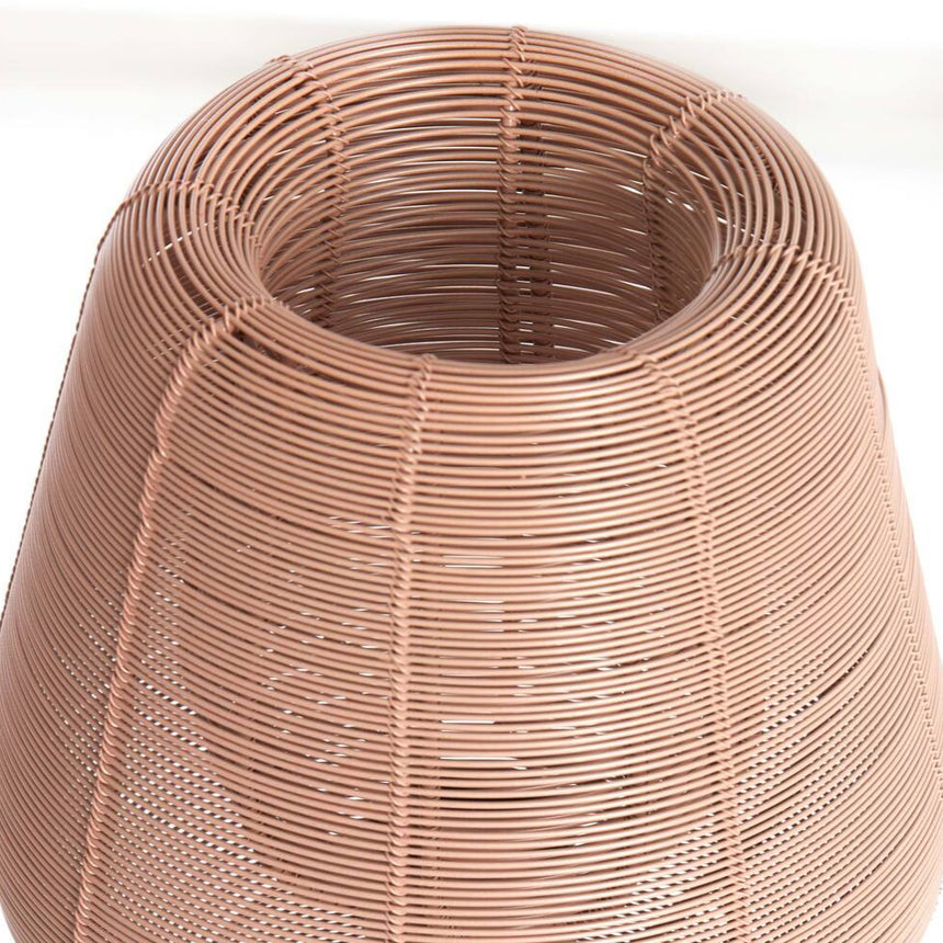 Aboso fém asztali lámpa Ø18