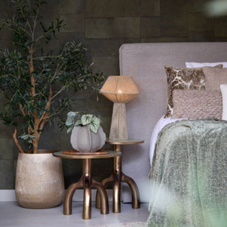 Fugia juta asztali lámpa Ø30