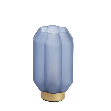 Yvias üveg asztali lámpa matt Ø15