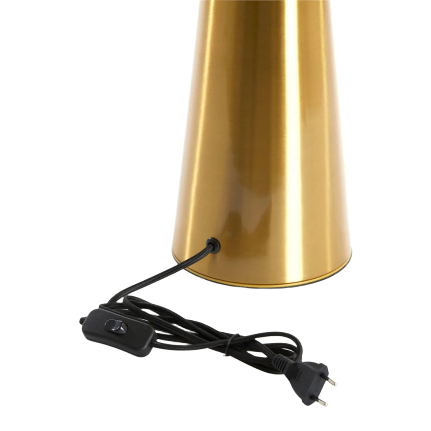 Fungo üveg asztali lámpa Ø50