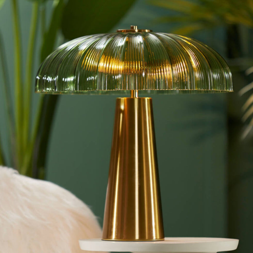 Fungo üveg asztali lámpa Ø50