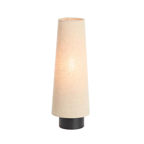 Howie szövet asztali lámpa fekete láb