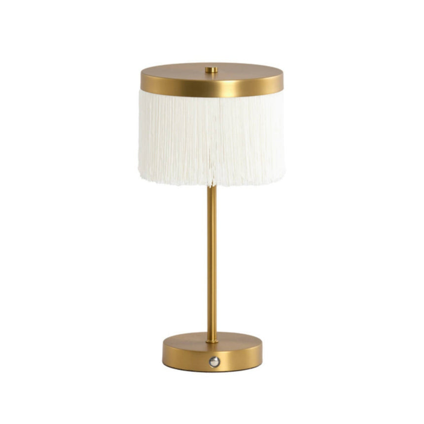 Diny fém asztali lámpa bronz láb